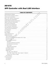 DS1876T+ Datasheet Page 2