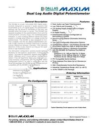 DS1882Z-050+T&R Datasheet Cover