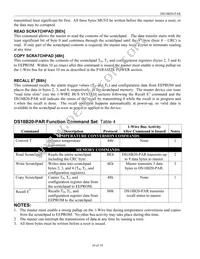 DS18B20-PAR+T&R Datasheet Page 10
