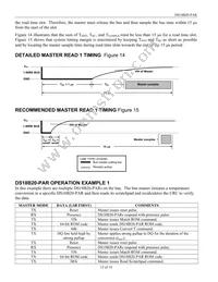 DS18B20-PAR+T&R Datasheet Page 15