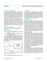 DS18S20-C01+ Datasheet Page 10