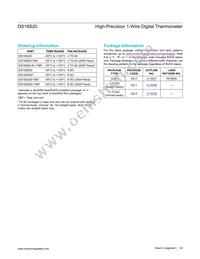 DS18S20-C01+ Datasheet Page 20
