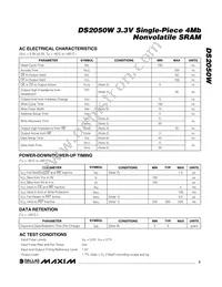 DS2050W-100# Datasheet Page 3