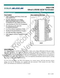 DS2117MX/T&R Datasheet Cover