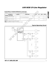 DS2129S+T&R Datasheet Page 3