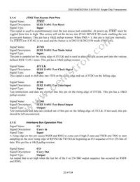 DS2154LNA2+ Datasheet Page 22