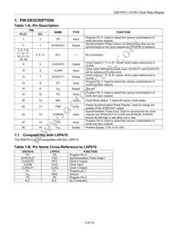 DS21610SN/T&R Datasheet Page 3