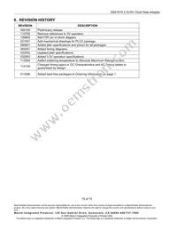 DS21610SN/T&R Datasheet Page 15