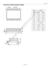 DS2175SN/T&R Datasheet Page 11