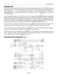 DS2180AQN+T&R Datasheet Page 2