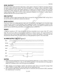 DS2180AQN+T&R Datasheet Page 21