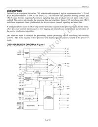 DS2181AQN+T&R Datasheet Page 2