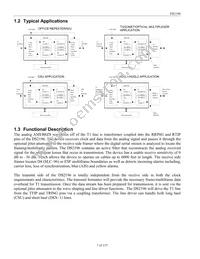 DS2196LN+ Datasheet Page 7