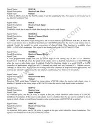 DS21FT44N+ Datasheet Page 22