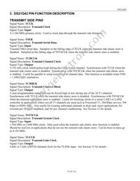 DS21Q42T+ Datasheet Page 15