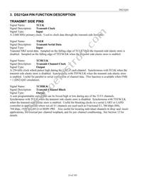 DS21Q44T+ Datasheet Page 14