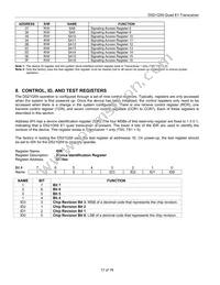 DS21Q59L Datasheet Page 17