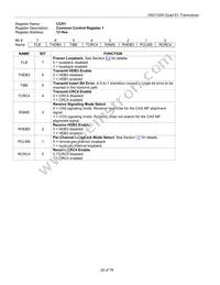 DS21Q59L Datasheet Page 20