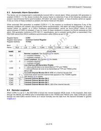 DS21Q59L Datasheet Page 22