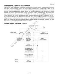 DS2406X Datasheet Page 2