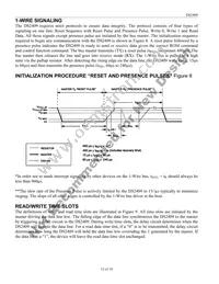 DS2409P/T&R Datasheet Page 12