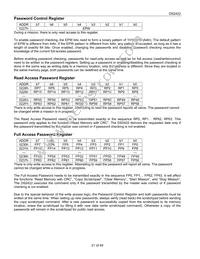 DS2422S+ Datasheet Page 21