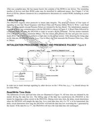 DS2430AX-S/T&R Datasheet Page 12