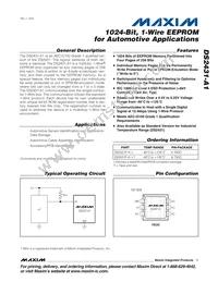 DS2431P-A1+T Datasheet Cover