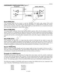 DS2436B+ Datasheet Page 17