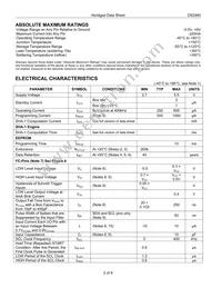 DS2460S+T&R Datasheet Page 2
