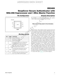 DS2465P+T Datasheet Page 5