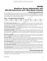 DS2465P+T Datasheet Page 8