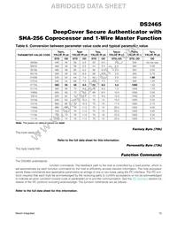 DS2465P+T Datasheet Page 12