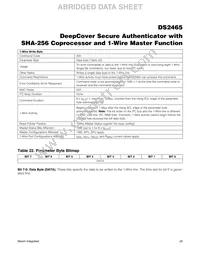 DS2465P+T Datasheet Page 18