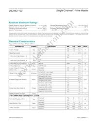 DS2482S-100-C03+T Datasheet Page 2