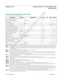 DS2482X-101+T Datasheet Page 4