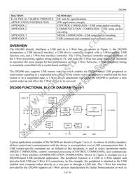 DS2490S+T&R Datasheet Page 3
