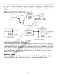 DS2490S+T&R Datasheet Page 4