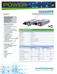 DS250SPE-3-001 Datasheet Cover