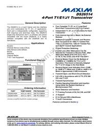 DS26514GN Datasheet Cover