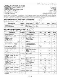 DS2714E+T&R Datasheet Page 2