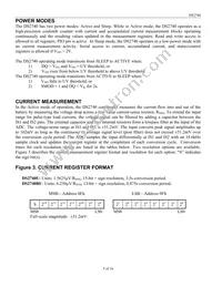 DS2740U+T&R Datasheet Page 5