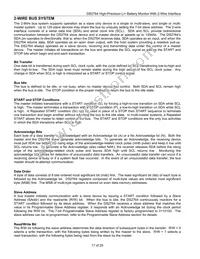 DS2764BE+025/T&R Datasheet Page 17