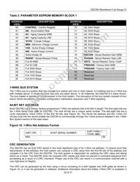DS2780E+T&R Datasheet Page 22
