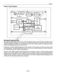 DS2781E+T&R Datasheet Page 5