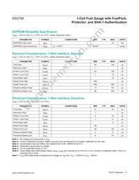 DS2784G+T&R Datasheet Page 4