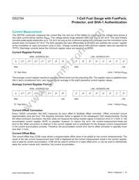 DS2784G+T&R Datasheet Page 16