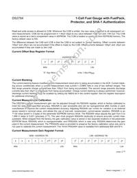 DS2784G+T&R Datasheet Page 17