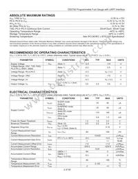 DS2792G+T&R Datasheet Page 2