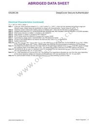 DS28C36Q+U Datasheet Page 4